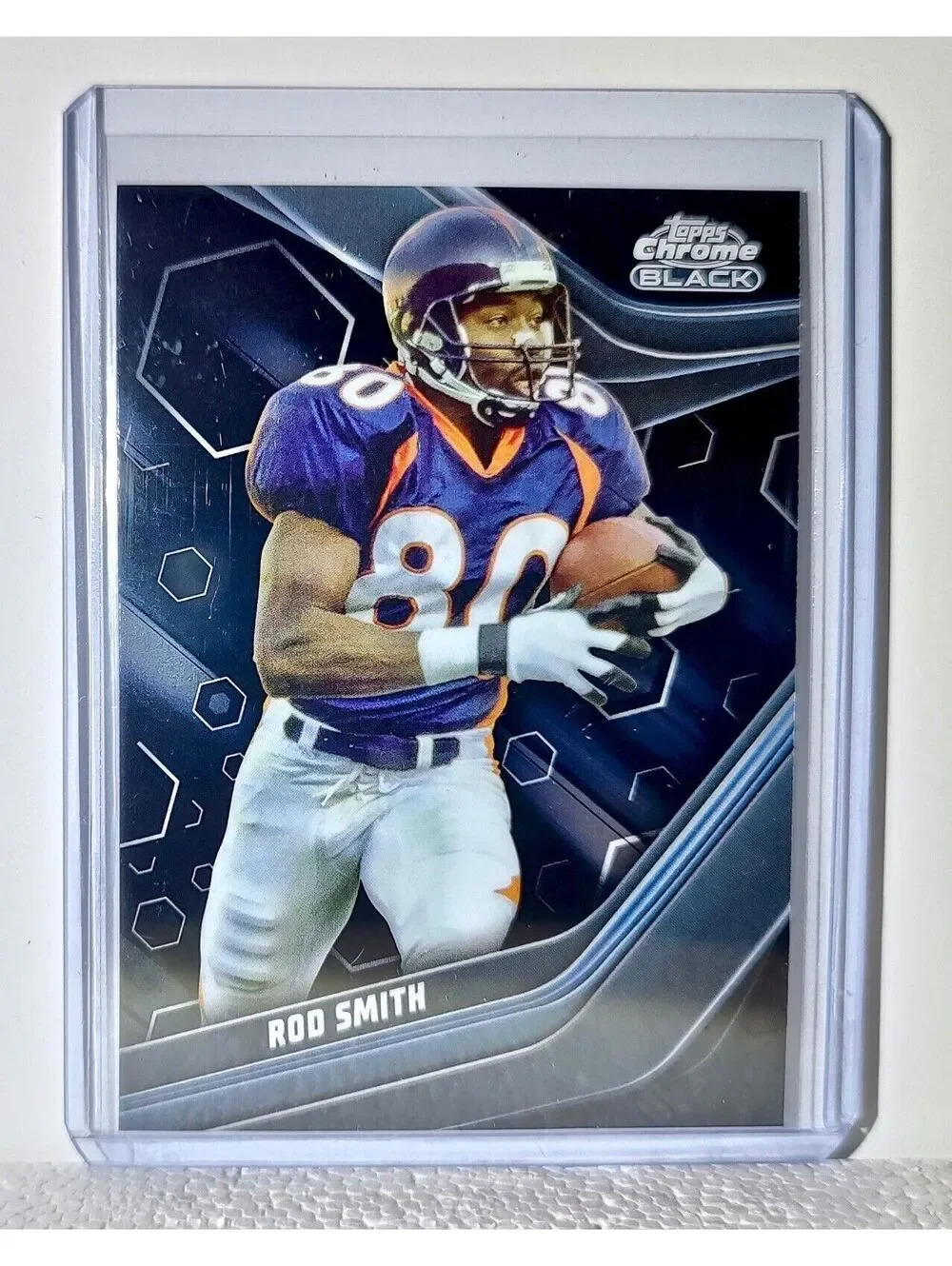 Rod Smith 2023 Topps Chrome Black NFL #117 Football Card Denver Broncos